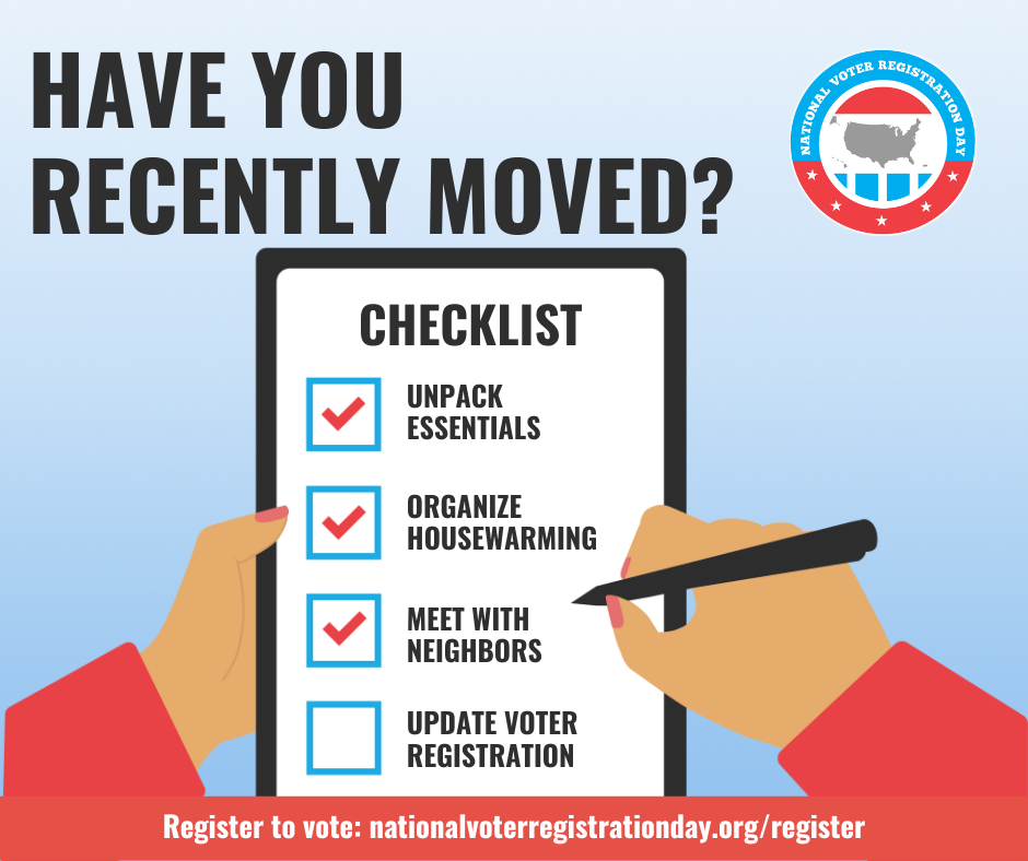 Voter Registration Checklist